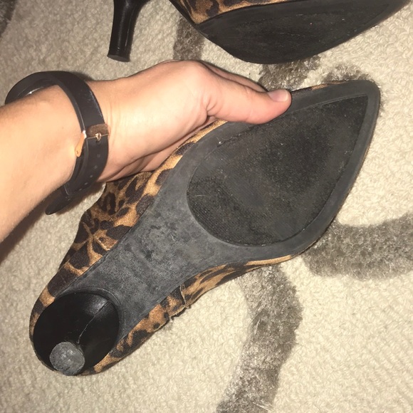 Cheetah ankle booties (Rampage) Size 8 - Picture 2 of 2